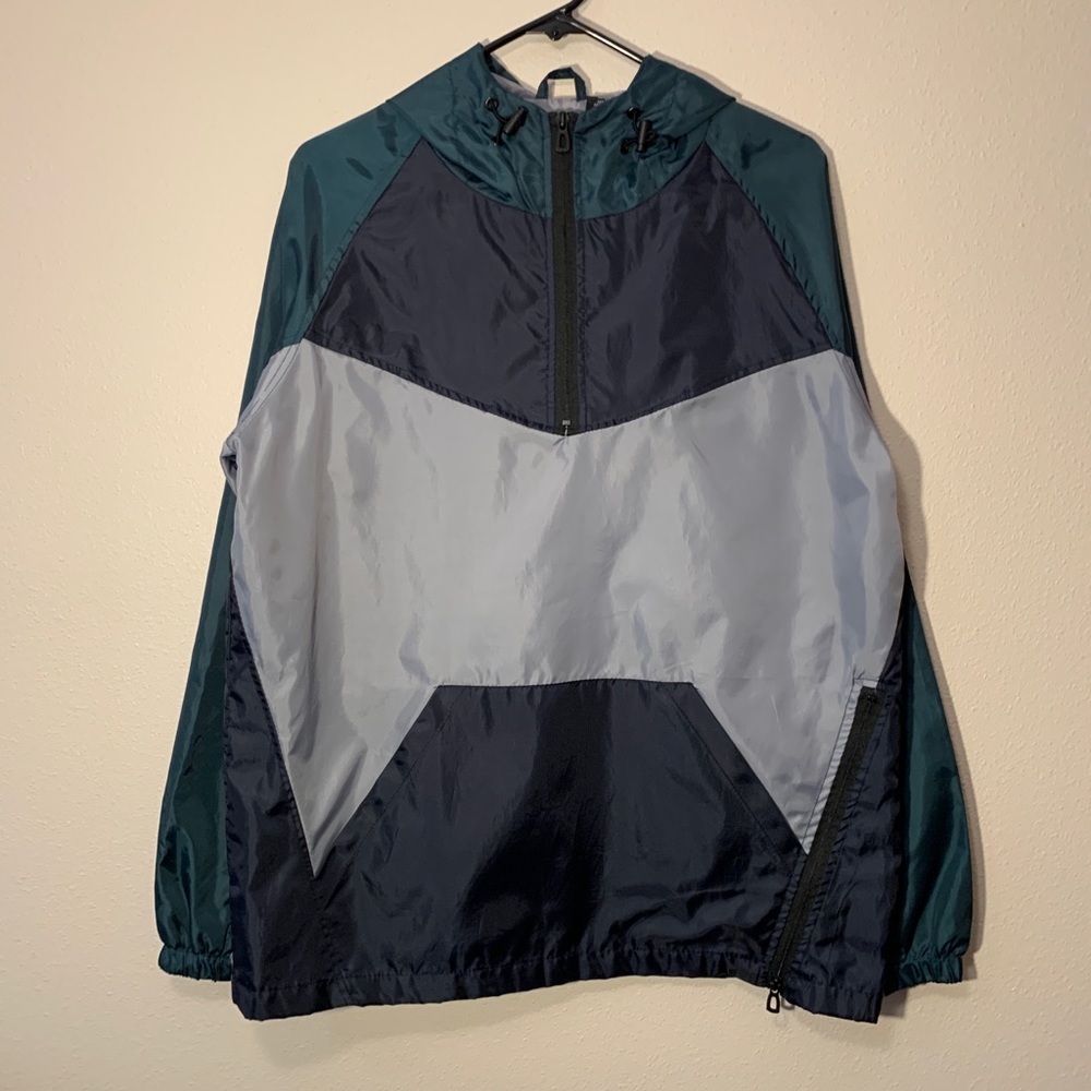 Distortion Windbreaker Jacket Size Small